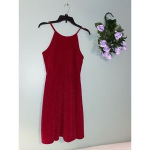 Sparkle strappy dress